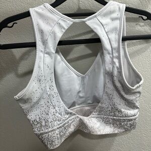 White & Sliver Buffbunny Bra